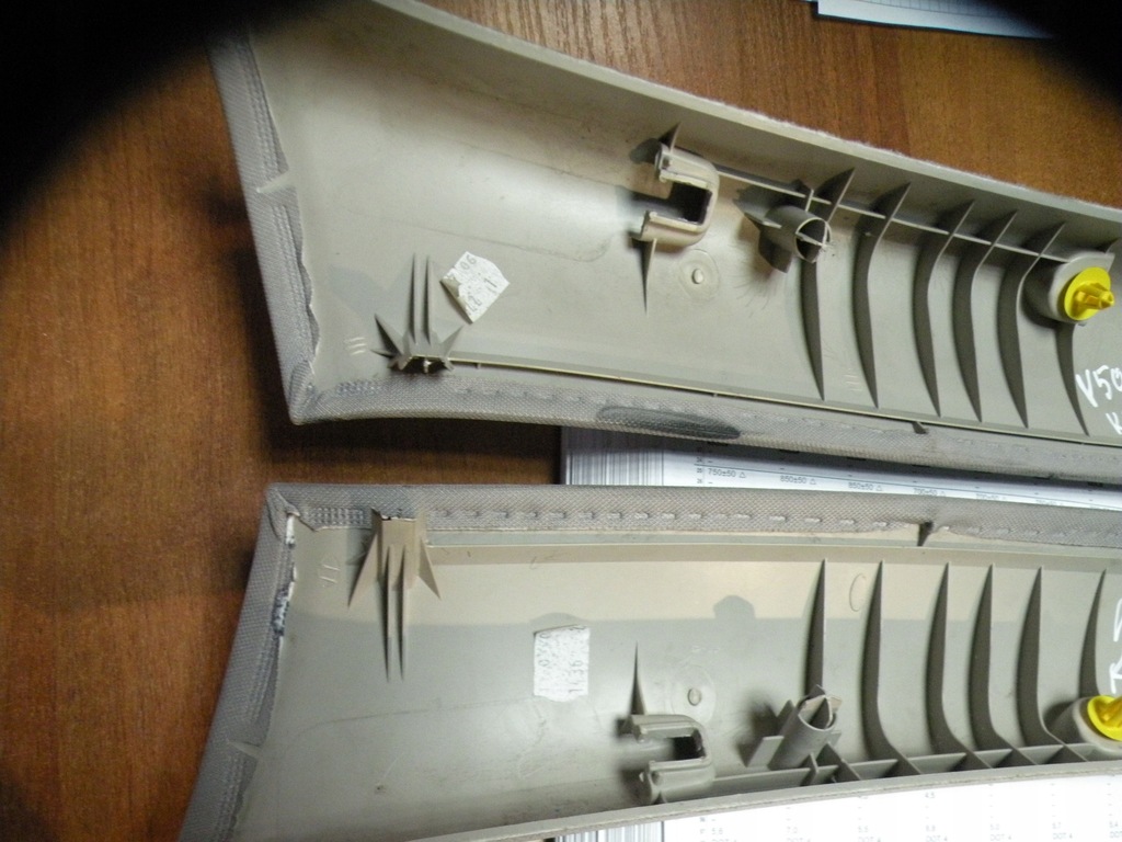 фото №10, Volvo s40 ii v50 молдинг обшивка стойка комплект