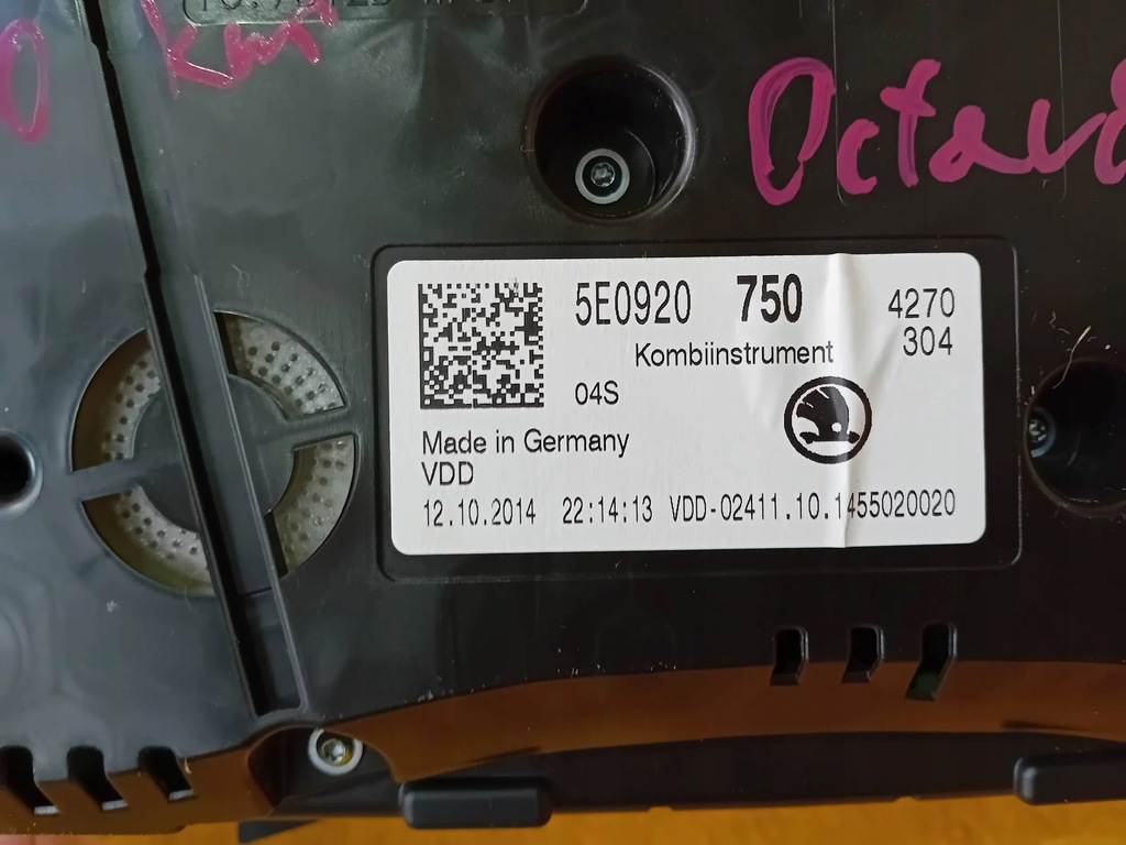 фото №10, Skoda octavia iii 1.2 tsi счетчик приборы 5e0920750