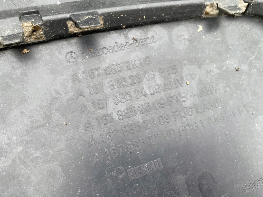 Mercedes 167 gle amg спойлер бампера задний  1678852209 1678851103 оригинал Недорого