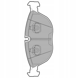 фото №2, Гальмівні колодки гальмівні delphi lp1002