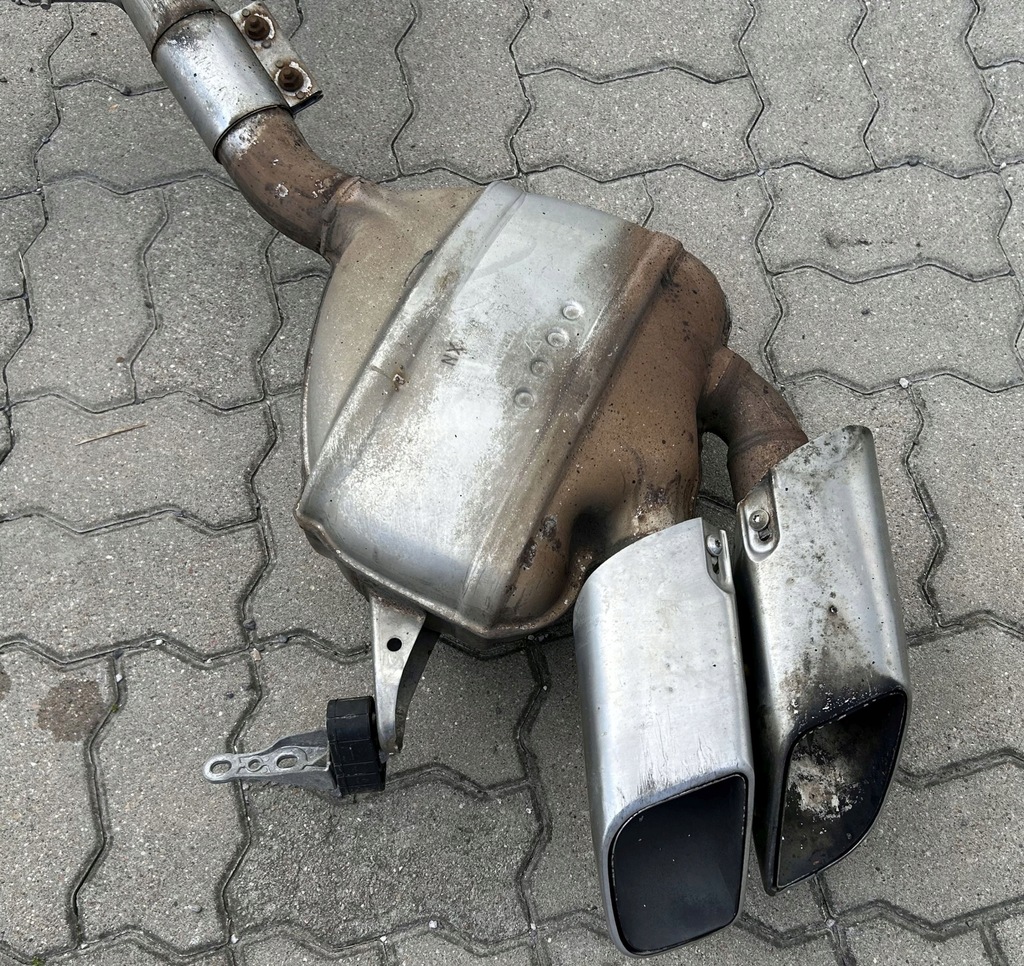 фото №13, Kompletny вихлоп porsche macan turbo 95b 3,6 95b253611n 95b253612b