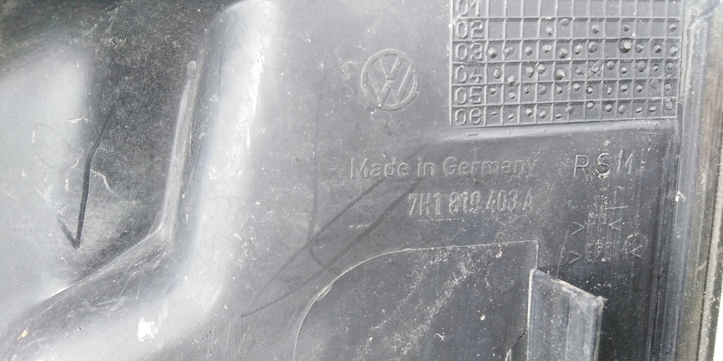 фото №9, Vw t5 жабо 03-15r europa 7h1819403a oryg
