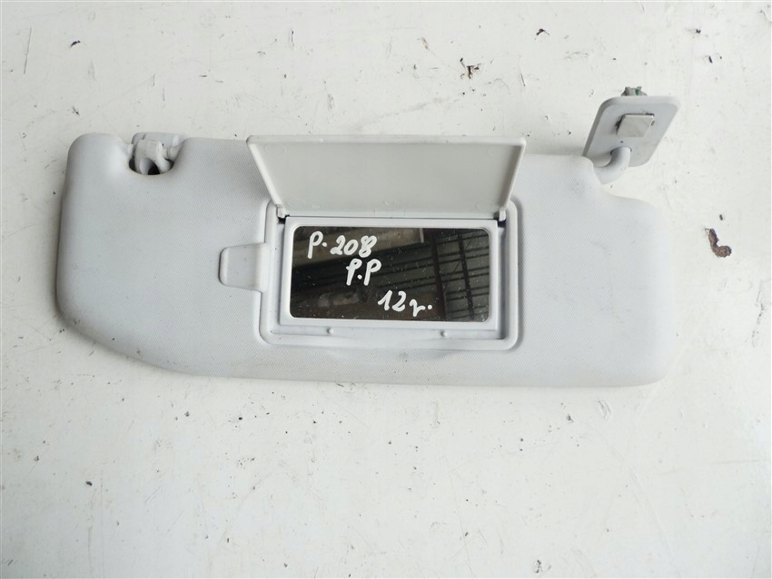 фото №1, Защита солнцезащитная правая peugeot 208 i 12-19r