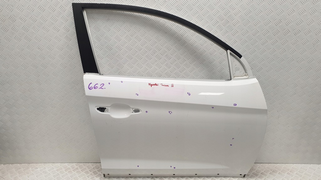 фото №1, Hyundai tucson iii дверь правое перед передние grad