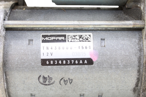 фото №9, Chrysler pacifica 3.6 17- стартер 68348376aa