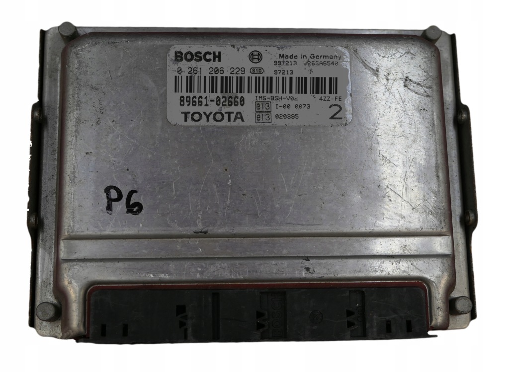 фото №1, Блок керування toyota corolla 89661-02660 0261206229