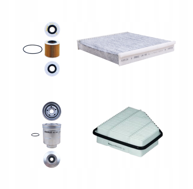 фото №1, Knecht набор фильтров toyota corolla e15 1.4 d-4d