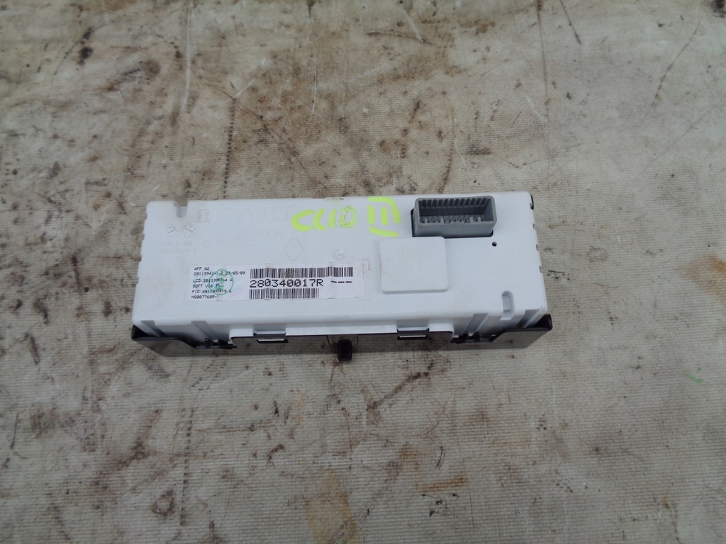 фото №3, Дисплей радіо renault megane 3 iii 280340017r