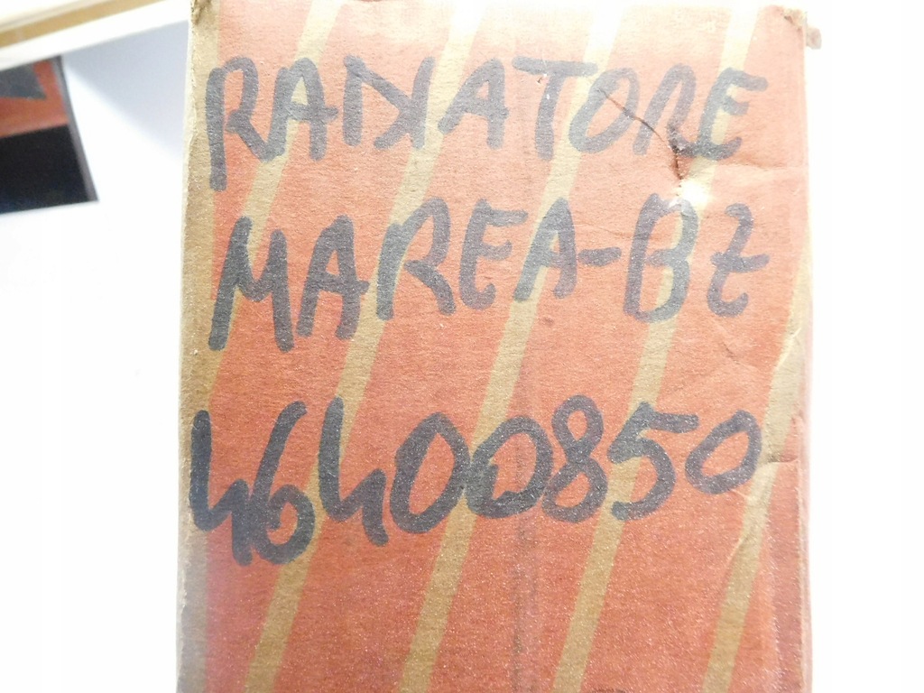 фото №8, Fiat оригинальный номер 46400850 радиатор, система охлаждение двигателя