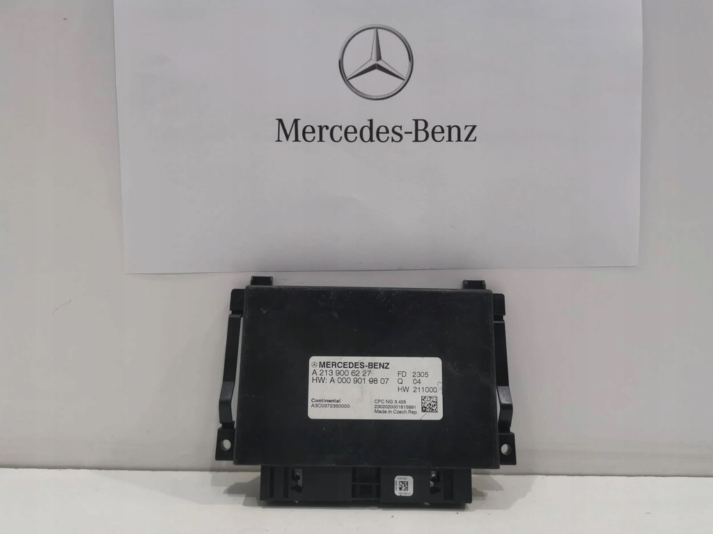 фото №1, Mercedes w177 модуль блок управления a-klasa новый идеальное состояние !