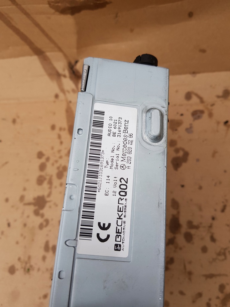 фото №4, Радио mercedes c klasa w203 fl 2.2 cdi