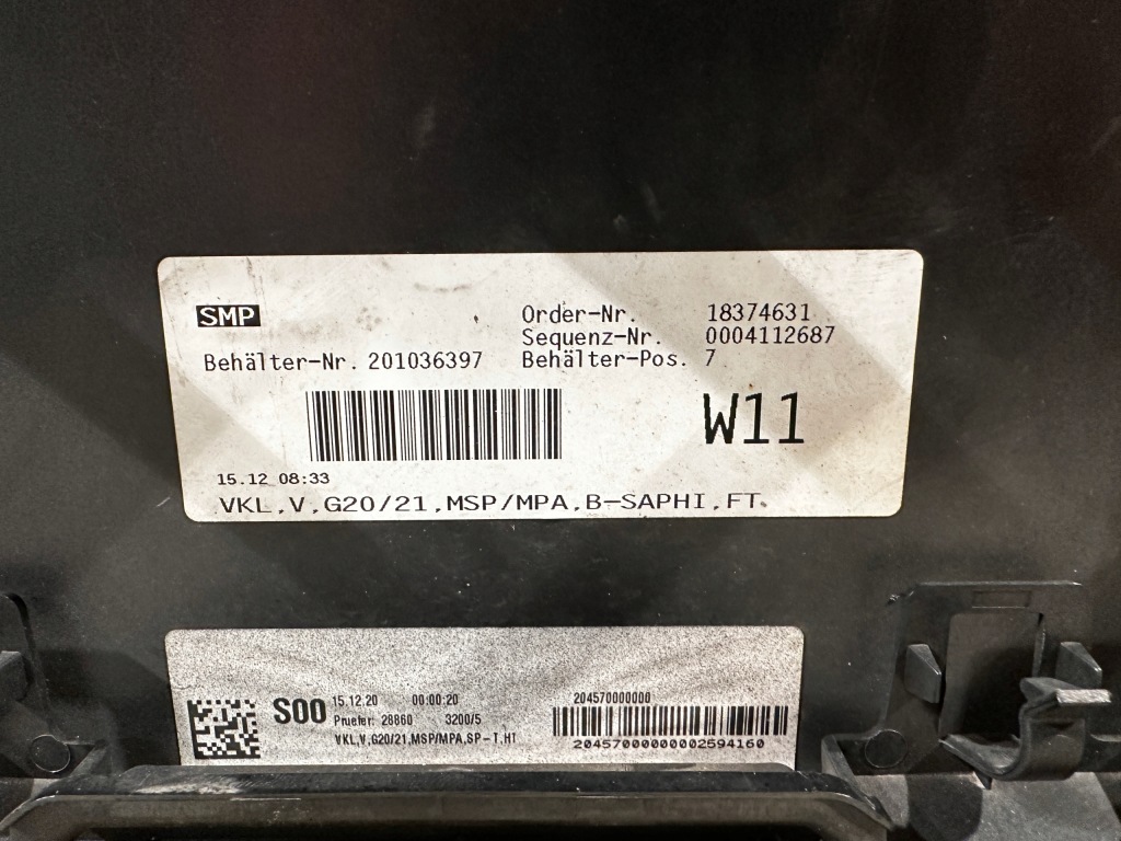 Bmw 3 g20 g21 m набор бампер перед передний Доставка