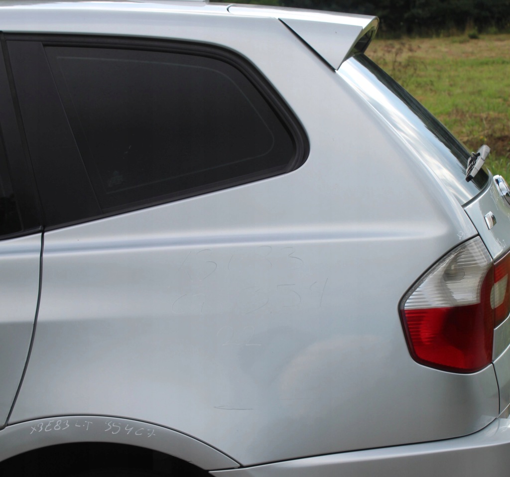 фото №1, Крила чверть лівий задня bmw x3 e83 354 titansilber