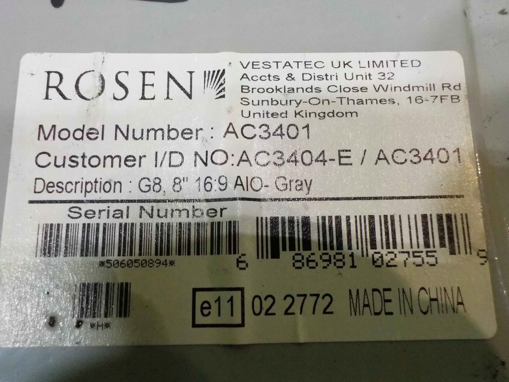 фото №6, Mitsubishi outlander ii 08r дисплей dvd ac3401