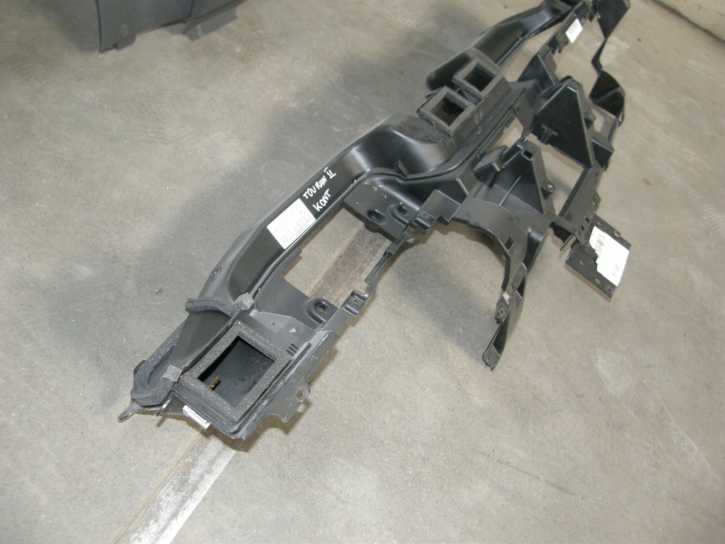 фото №8, Vw touran панель приладів rozdzielczka консоль 1t1857001