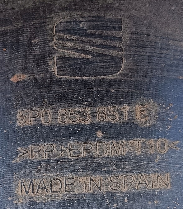 фото №3, Seat altea 05 r молдинг порог накладка левая