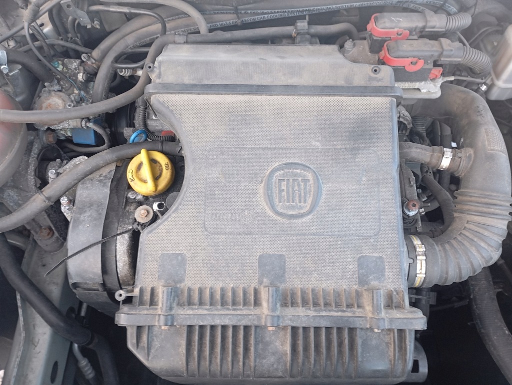 фото №1, Двигатель исправный fiat bravo 2 ii 1.4 16v 66kw 90km 07- 192b2000