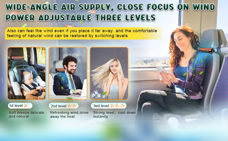 фото №12, Новый вентилятор автомобильный , przenośny вентилятор сиденья автомобильный