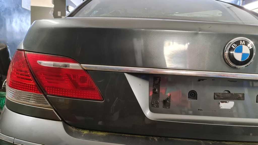 фото №6, Крышка багажника багажника bmw 7 e65 lift titangrau ii без оснащения