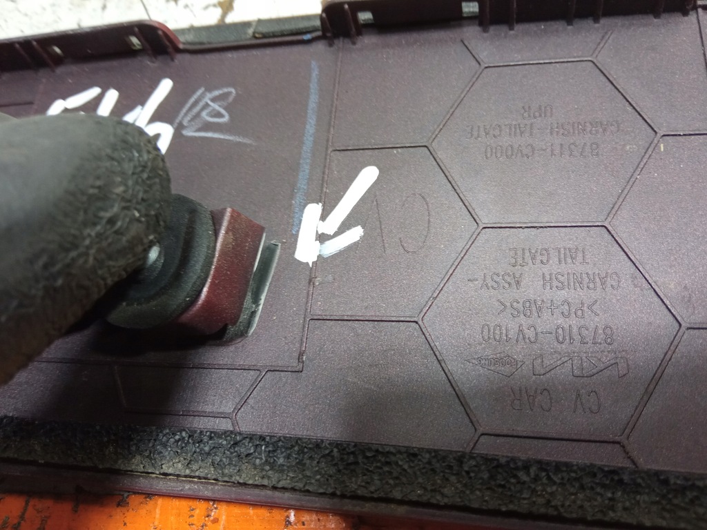 фото №8, Kia ev6 спойлер спойлер молдинг задній кришки 87310-cv100