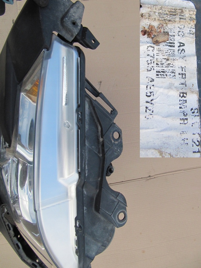 фото №13, Ford f-150 15- лампа ліва права молдинг лампи заглушка фара оригінал