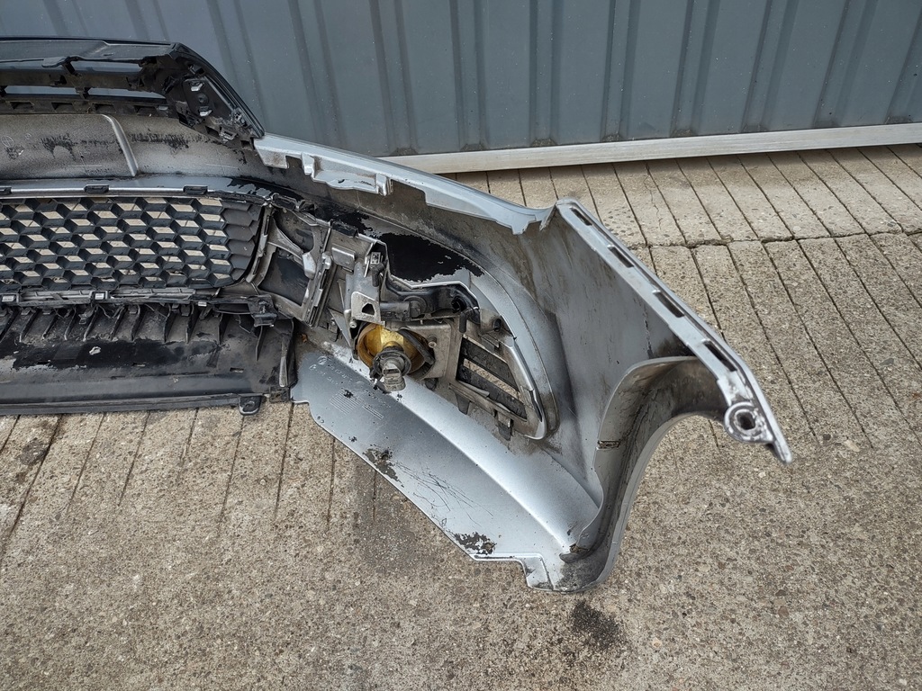 фото №15, Бампер передній протитуманні фари решітка радіатора vw scirocco 1k8 2008-2014r. сріблястий la7w