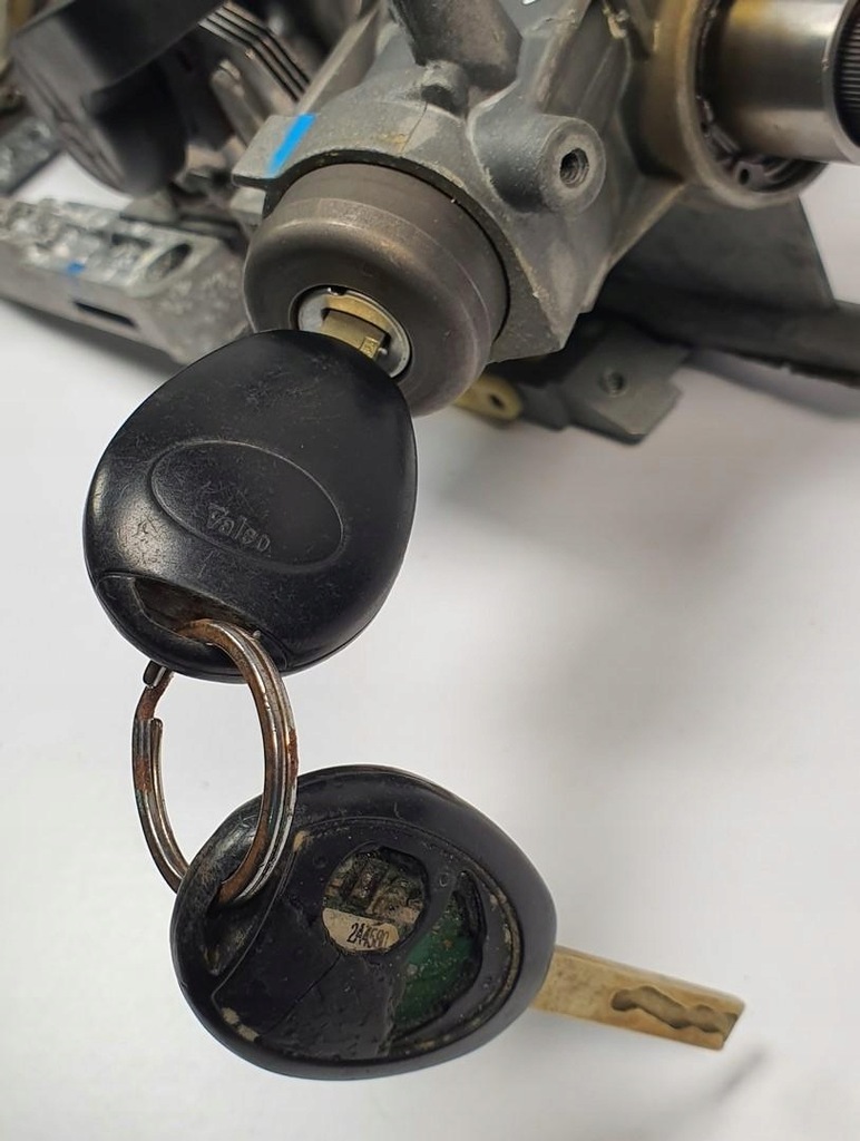 фото №2, Замок запалювання ключі колонка mini cooper r50 r53