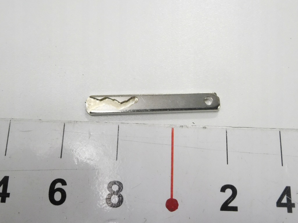 фото №3, Жало ключа renault clio ii kangoo master оригінальний номер 7701208409