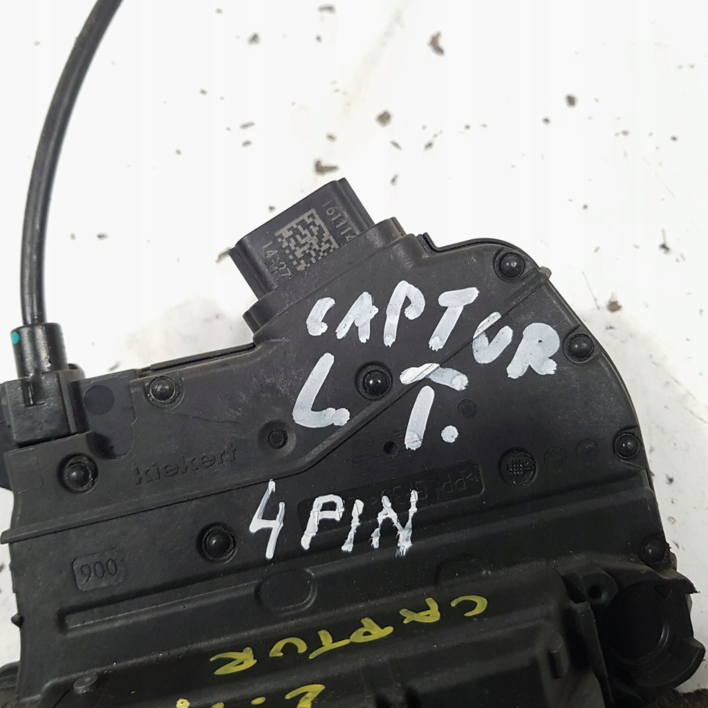 фото №4, Замок двері лівий задня renault captur 4 pin