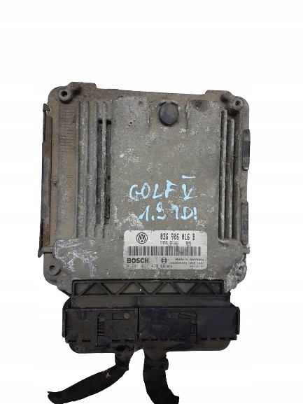 фото №1, Vw golf v 1.9 tdi бортовий комп'ютер 03g906016b