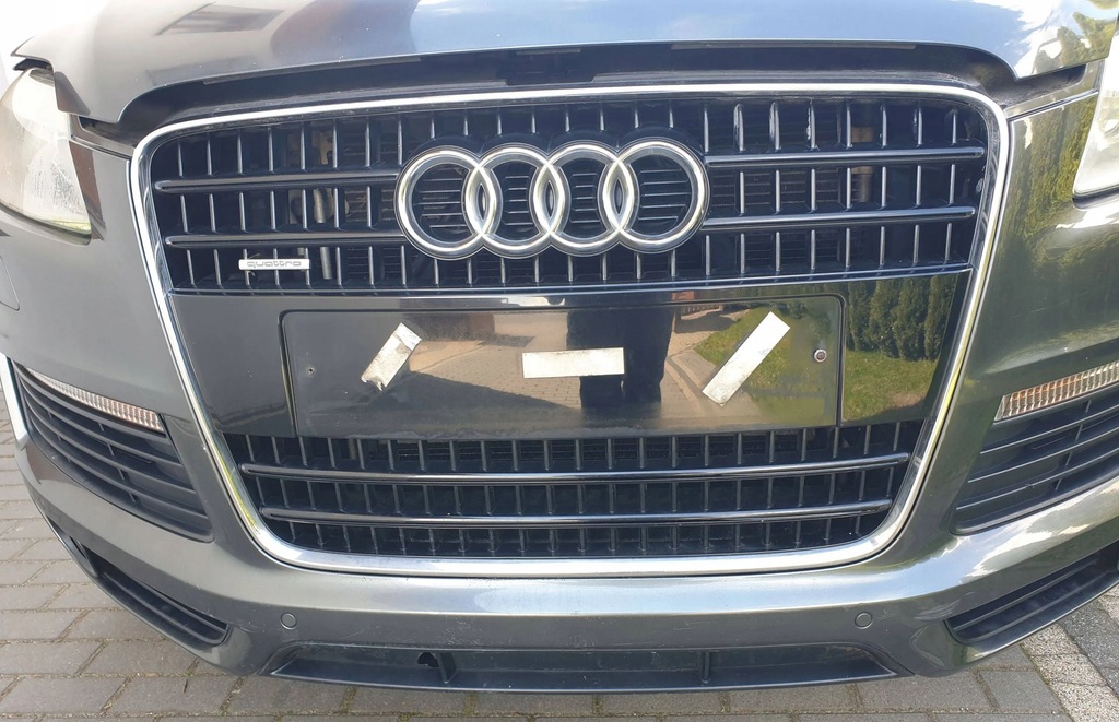 фото №7, Audi q7 4l бампер передній lz7s oryg