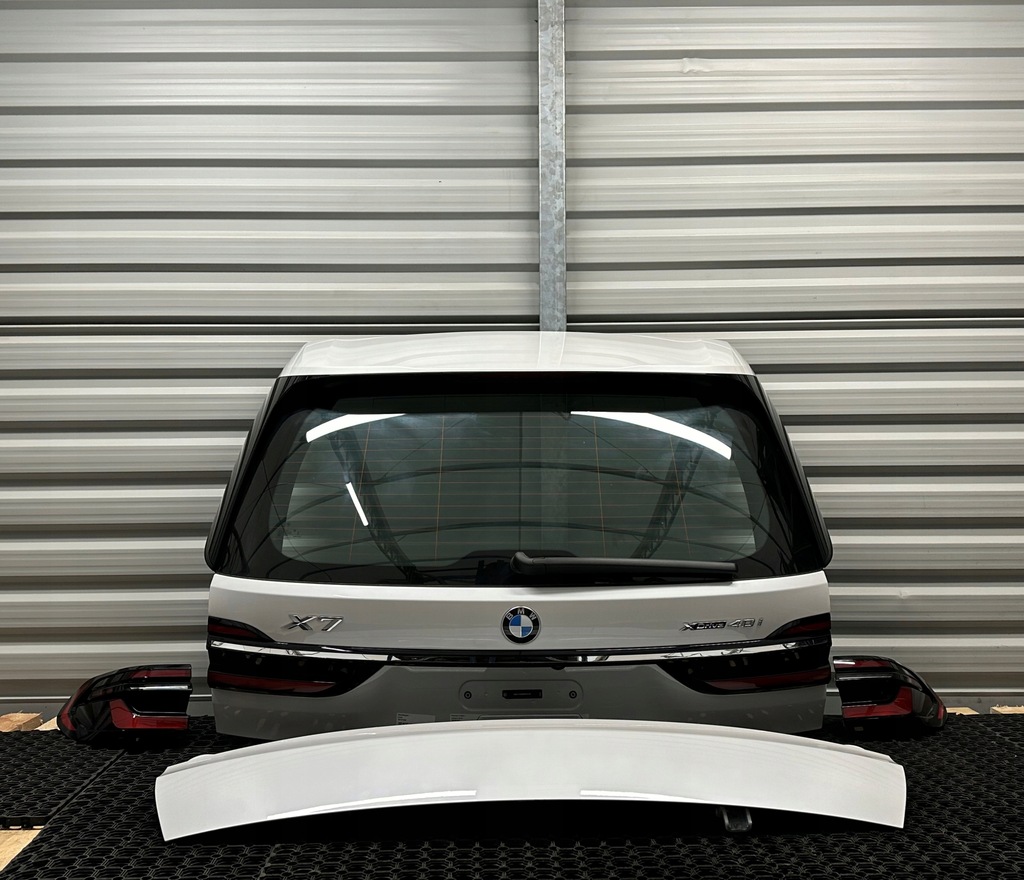 фото №9, Bmw x7 g07 lci m набор крышка багажника борт бампер лампы задняя камера балка a96