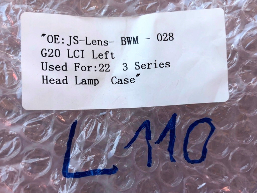 фото №10, Корпус вкладыш защита фара левый перед do bmw serii 3 g20 g21 g28 lift