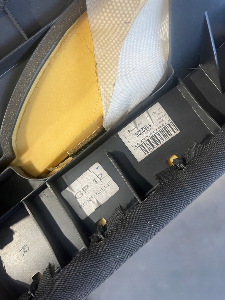 фото №7, Opel insignia a kombi подушка подушка безпеки сидіння задня