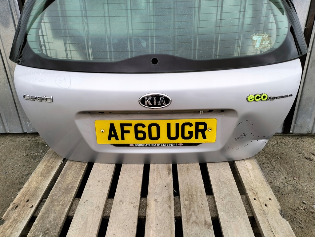 фото №7, Кришка багажника багажника kia ceed i lift колір 9s срібляста 2009-2012 5d 5 двері hb