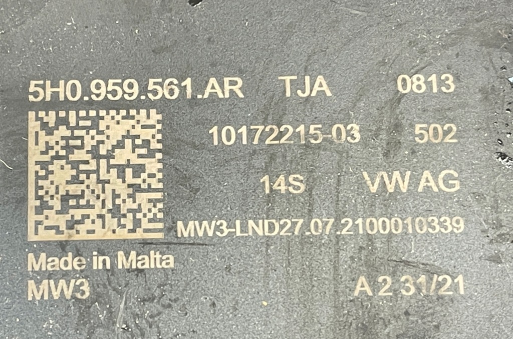 фото №4, Лампа стельовий салону vw golf viii 5h0959561ar