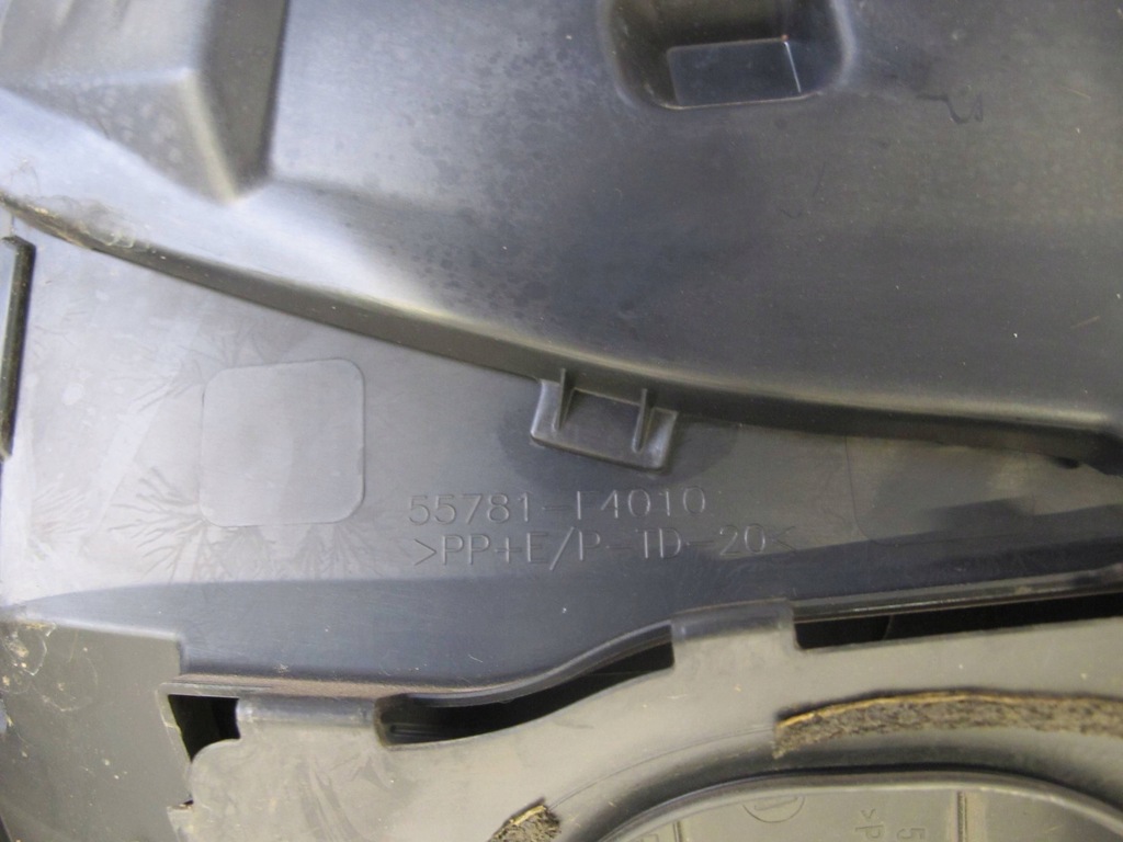 фото №5, Toyota chr c-hr жабо верхний пластиковый europa 16-23