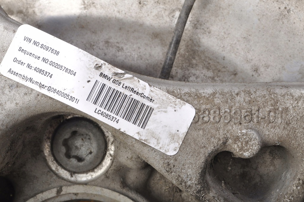 фото №6, Bmw ix3 g08 поворотный кулак левый задняя 21r