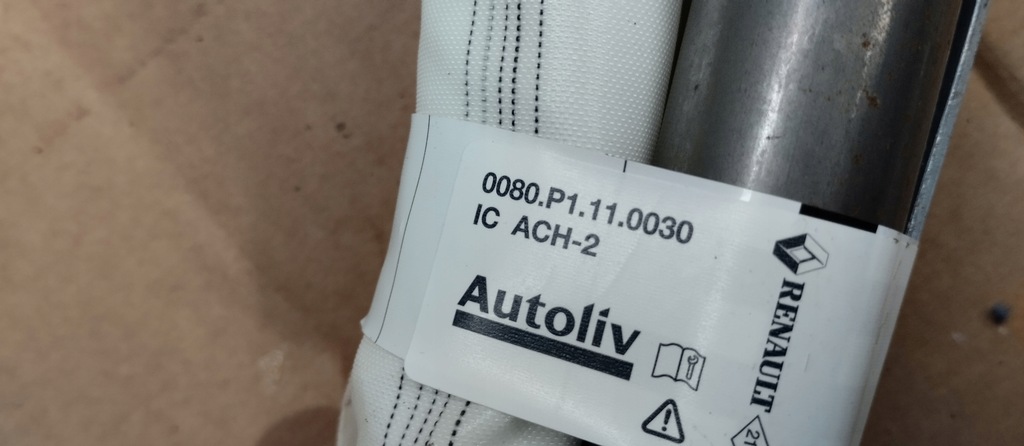 фото №5, Шторка безпеки подушка подушка безпеки renault clio v 636046800f 636046900f