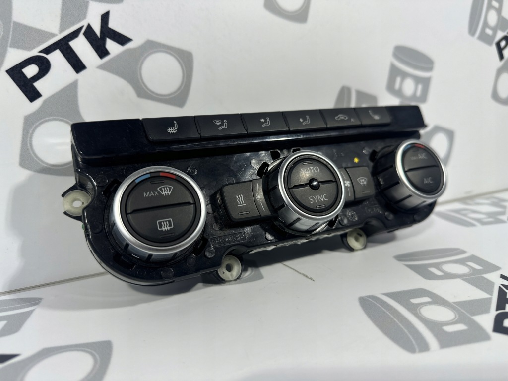 фото №1, Vw passat b6 b7 cc панель кондиціонера 3aa907044cp підігрів скло webasto