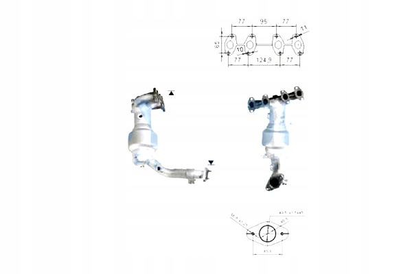 фото №1, Oyodo катализатор fiat