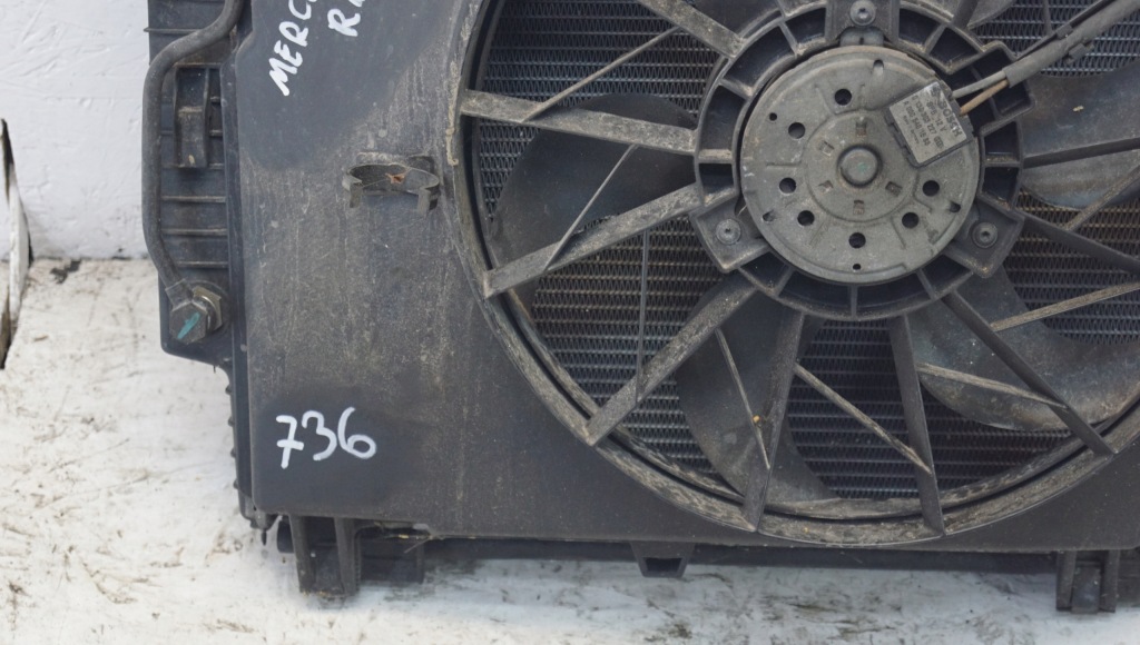 фото №5, Mercedes slk r170 вентилятор радіатор