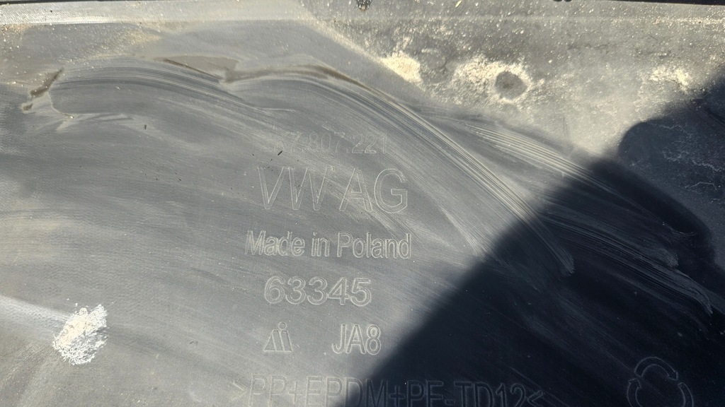 фото №8, Бампер vw caddy v 2k7 20- перед нет крашеный 2k7807221