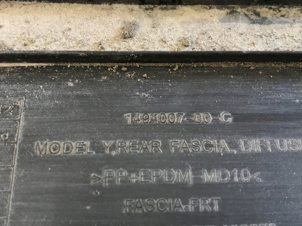 фото №10, Tesla model y бампер задний нижняя защита