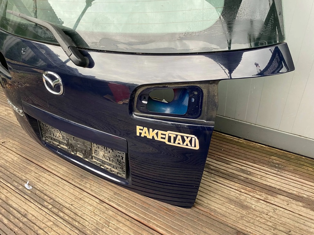 фото №8, Mazda ii 2 dy комплектна кришка багажника багажника задня