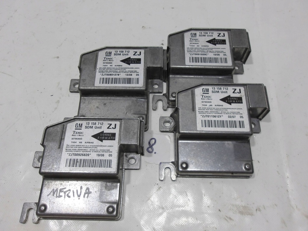 Купить Модуль датчик подушек подушка безопасности 13158712 opel meriva a