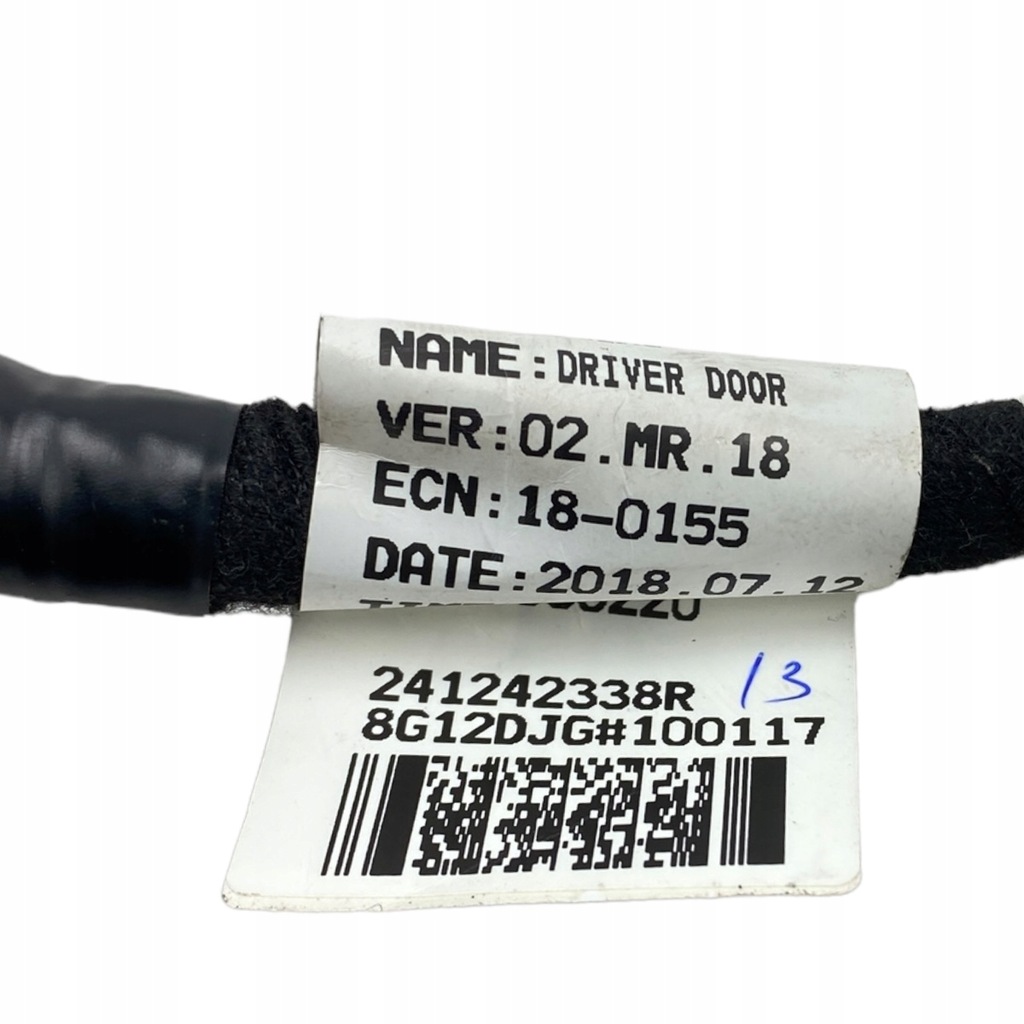 фото №10, Джгут електропроводка двері лівих передніх renault koleos ii 241242338r