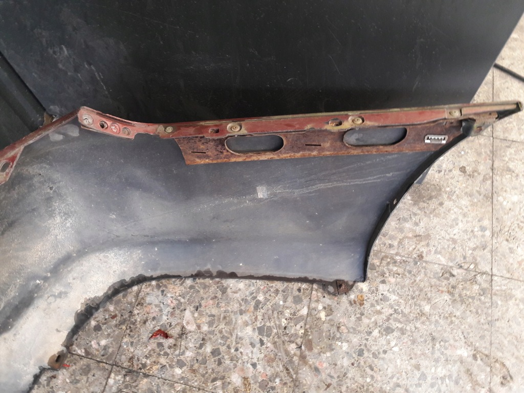 фото №11, 86611-34550 бампер задняя hyundai sonata iii bordowy 04r