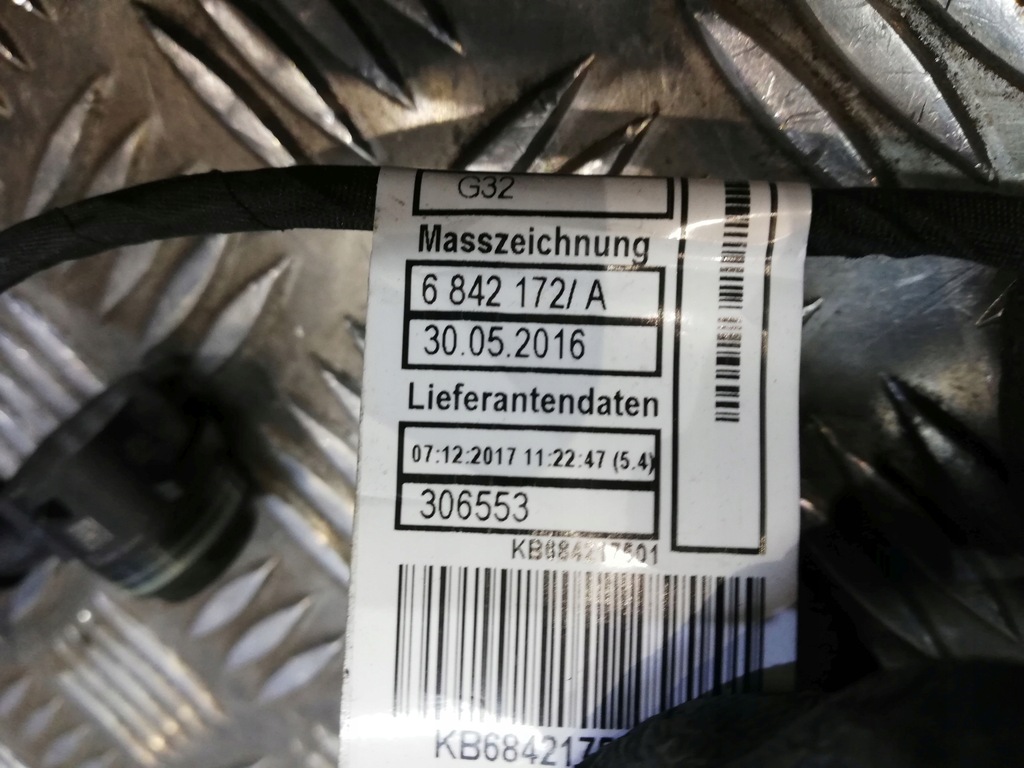 фото №8, Bmw g32 джгут бампера перед 6842172