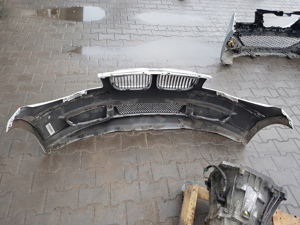 фото №8, Bmw 1 e87 e81 lift 07-11 бампер перед titansilber